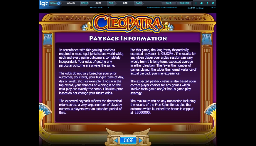 cleopatra slot machine free download