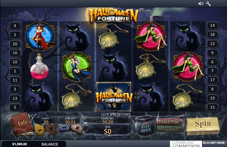 Slots gratis para diversao Haunted Night