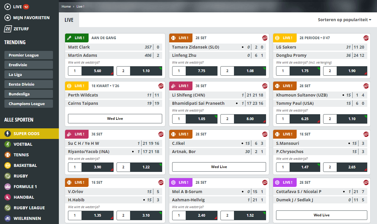 ZeBet Casino - Alleen Sportweddenschappen, Niets Extra's