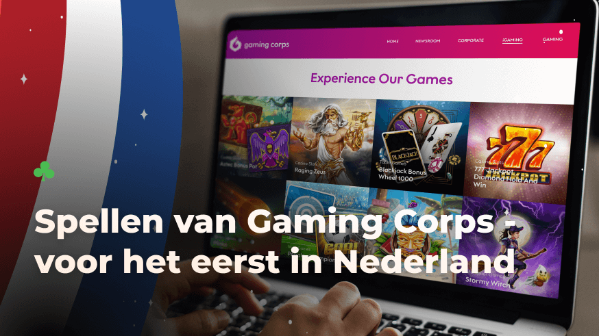 Spellen van Gaming Corps - voor het eerst in Nederland
