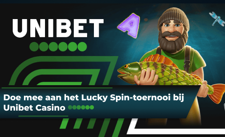 Doe mee aan het Lucky Spin-toernooi bij Unibet Casino