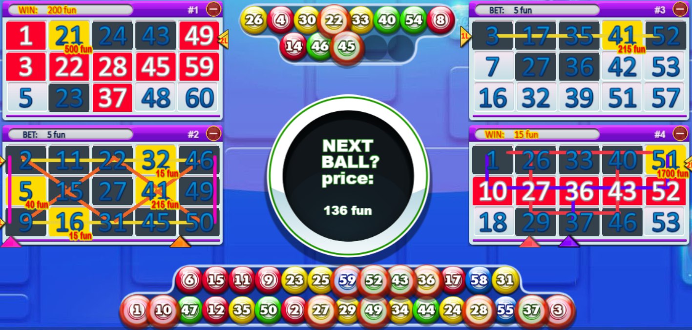 Veel versies van online bingo bieden ook de mogelijkheid om extra ballen te kopen.