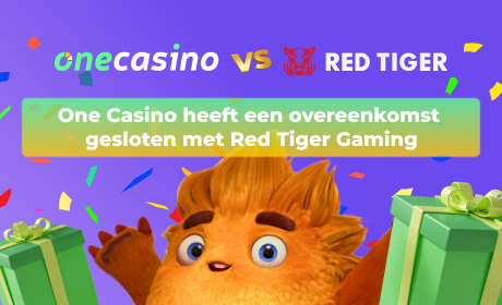 One Casino heeft een overeenkomst gesloten met Red Tiger Gaming