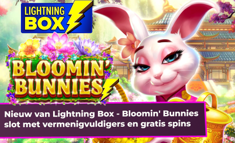 Nieuw van Lightning Box - Bloomin' Bunnies slot met vermenigvuldigers en gratis spins