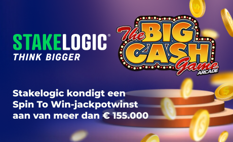 Stakelogic kondigt een Spin To Win-jackpotwinst aan van meer dan € 155.000