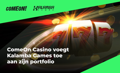 ComeOn Casino voegt Kalamba Games toe aan zijn portfolio