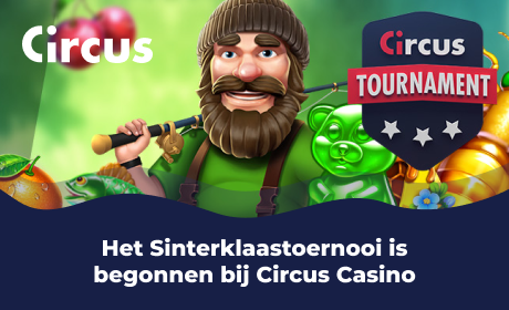 Het Sinterklaastoernooi is begonnen bij Circus Casino