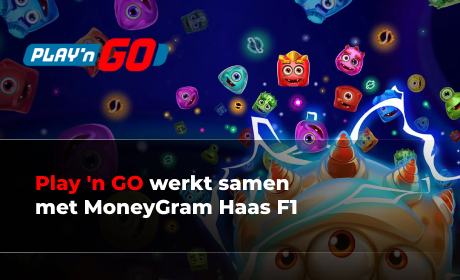 Play 'n GO werkt samen met MoneyGram Haas F1
