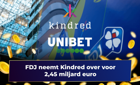 FDJ neemt Kindred over voor 2,45 miljard euro