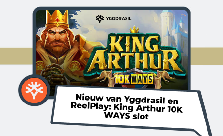 Nieuw van Yggdrasil en ReelPlay: King Arthur 10K WAYS slot
