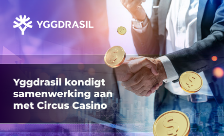 Yggdrasil kondigt samenwerking aan met Circus Casino