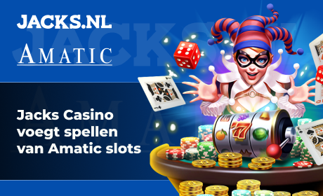 Jacks Casino voegt spellen van Amatic slots