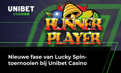 Nieuwe fase van Lucky Spin-toernooien bij Unibet Casino