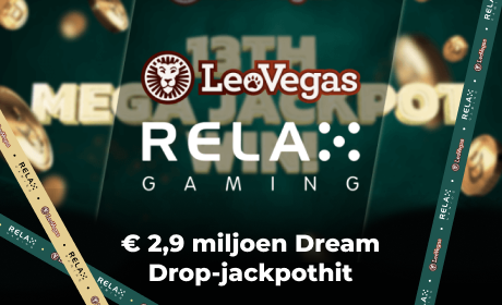 € 2,9 miljoen Dream Drop-jackpothit