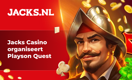 Jacks Casino organiseert Playson Quest
