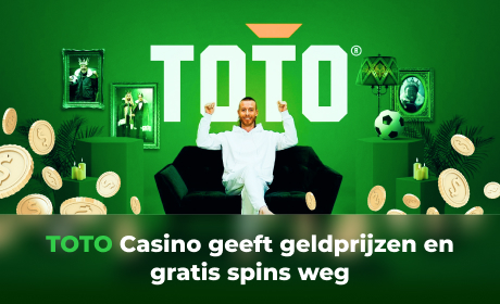 TOTO Casino geeft geldprijzen en gratis spins weg