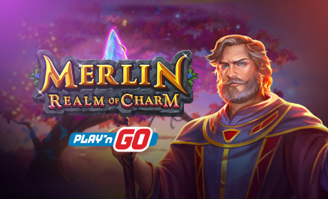 Fantasieslot Merlin Realm of Charm van Play'n GO