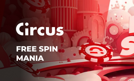 Free Spin Mania bij Circus Casino