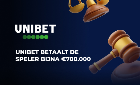 Unibet betaalt de speler bijna €700.000