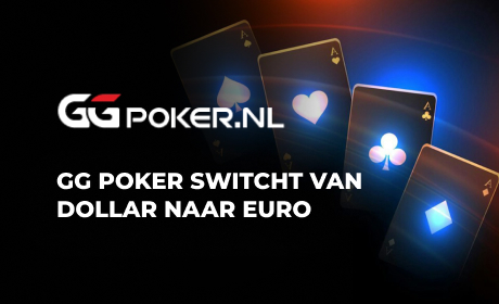 GG poker switcht van dollar naar euro